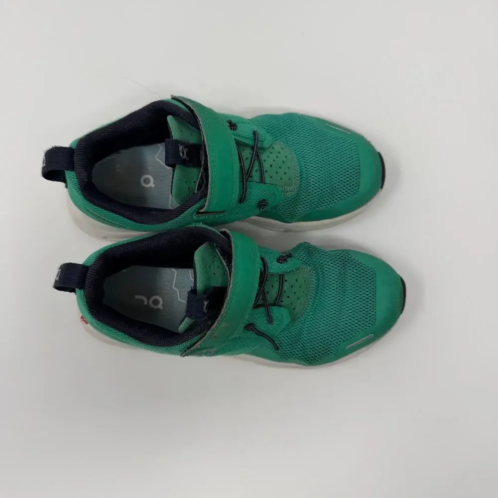 On Running Kids Green Sneakers EU 31.5 US 13.5K